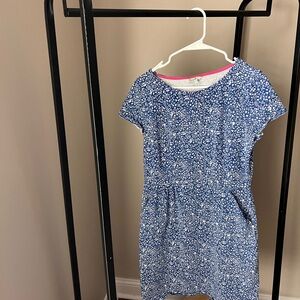 Boden Navy and White Floral Top size 10